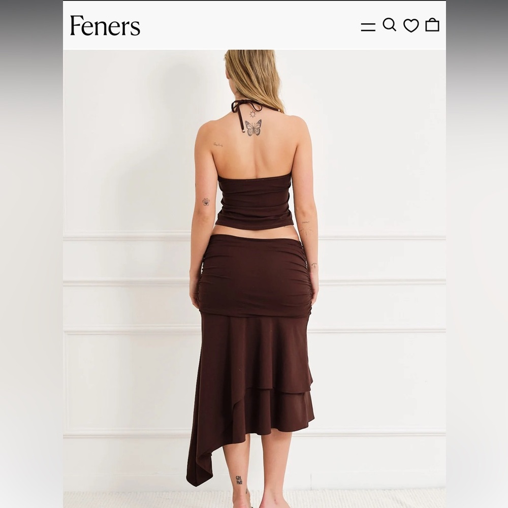 Feners Gresca Skirt Chocolat (L) - Picture 5 of 6